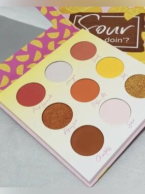 Beauty bakeries sour Ya doin Palette - Pink, Orange, Brown & Gold